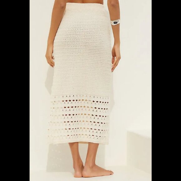 Brand New CELANDINE knit side-slit midi skirt - Picture 4 of 5